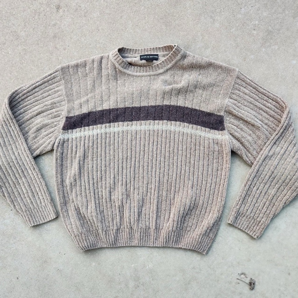 Men's grandpa vintage sweater